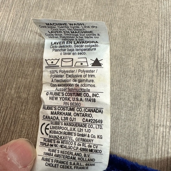 Vintage retro rubies hippie crop blouse top size large bell sleeves - Picture 9 of 12